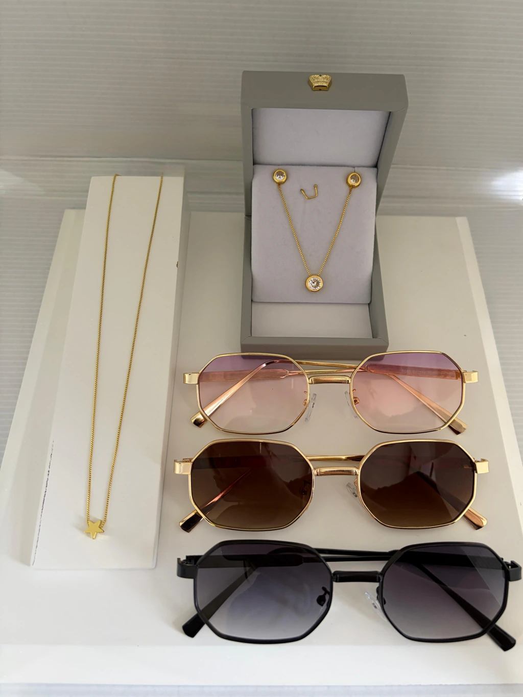 Combo Premium Elegância - New Joias 18k